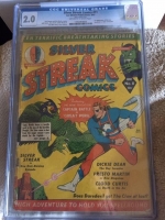 Silver Streak Comics #11 CGC 2.0 ow/w