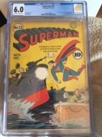 Superman #13 CGC 6.0 ow/w