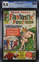 Fantastic Four Annual #1 CGC 9.4 ow