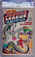 Brave and the Bold #28 CGC 5.0 cr/ow