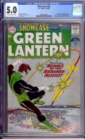 Showcase #22 CGC 5.0 ow/w