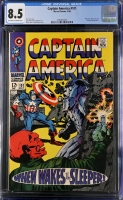 Captain America #101 CGC 8.5 ow/w