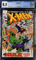 X-Men #66 CGC 8.5 ow/w