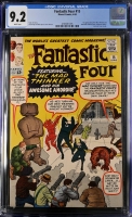 Fantastic Four #15 CGC 9.2 w