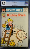 Harvey Hits #3 CGC 9.2 ow File Copy