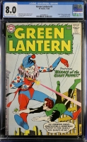 Green Lantern #1 CGC 8.0 cr/ow