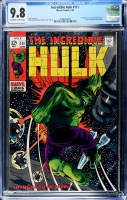 Incredible Hulk #111 CGC 9.8 ow/w