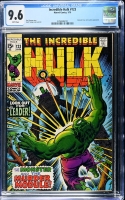 Incredible Hulk #123 CGC 9.6 w
