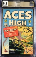 Aces High #1 CGC 9.6 ow/w Gaines File Copy