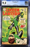Green Lantern #59 CGC 9.2 w