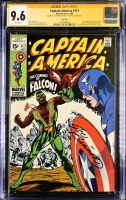 Captain America #117 CGC 9.6 w CGC Signature SERIES