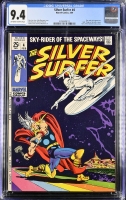Silver Surfer #4 CGC 9.4 ow/w