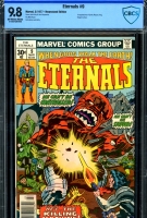 Eternals #9 CBCS 9.8 ow/w