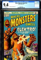 Where Monsters Dwell #22 CGC 9.4 w