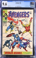 Avengers #58 CGC 9.6 ow/w