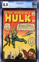 Incredible Hulk #3 CGC 8.0 ow