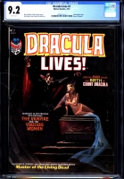 Dracula Lives #2 CGC 9.2 w