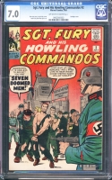 Sgt. Fury and His Howling Commandos #2 CGC 7.0 ow/w