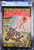 Nightmare #2 CGC 9.2 ow/w