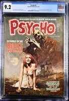 Psycho #8 CGC 9.2 cr/ow