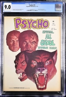 Psycho #15 CGC 9.0 cr/ow