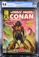 Savage Sword of Conan #17 CGC 9.8 w California Zero Humidity Collection