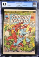 Captain Britain #17 CGC 9.8 w Fantast