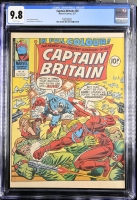 Captain Britain #20 CGC 9.8 w Fantast
