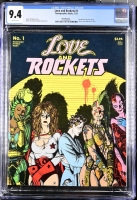 Love and Rockets #1 CGC 9.4 w 3rd Printing