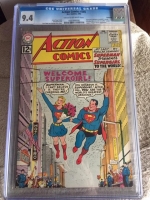 Action Comics #285 CGC 9.4 cr/ow Savannah