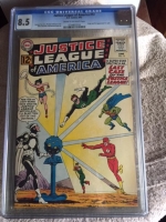 Justice League of America #12 CGC 8.5 cr/ow