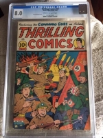 Thrilling Comics #47 CGC 8.0 cr/ow
