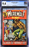 Werewolf By Night #1 CGC 9.4 w