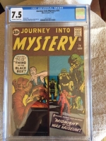 Journey Into Mystery #74 CGC 7.5 ow/w