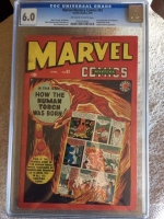 Marvel Mystery Comics #92 CGC 6.0 ow/w