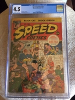 Speed Comics #35 CGC 4.5 ow/w