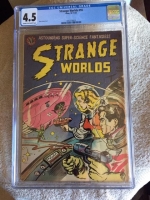 Strange Worlds #18 CGC 4.5 cr/ow