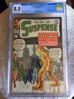 Tales of Suspense #43 CGC 8.5 ow/w