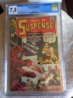 Tales of Suspense #46 CGC 7.5 ow