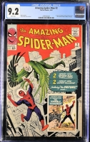 Amazing Spider-Man #2 CGC 9.2 w