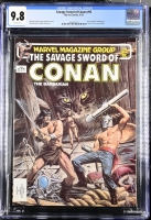 Savage Sword of Conan #92 CGC 9.8 w California Zero Humidity Collection