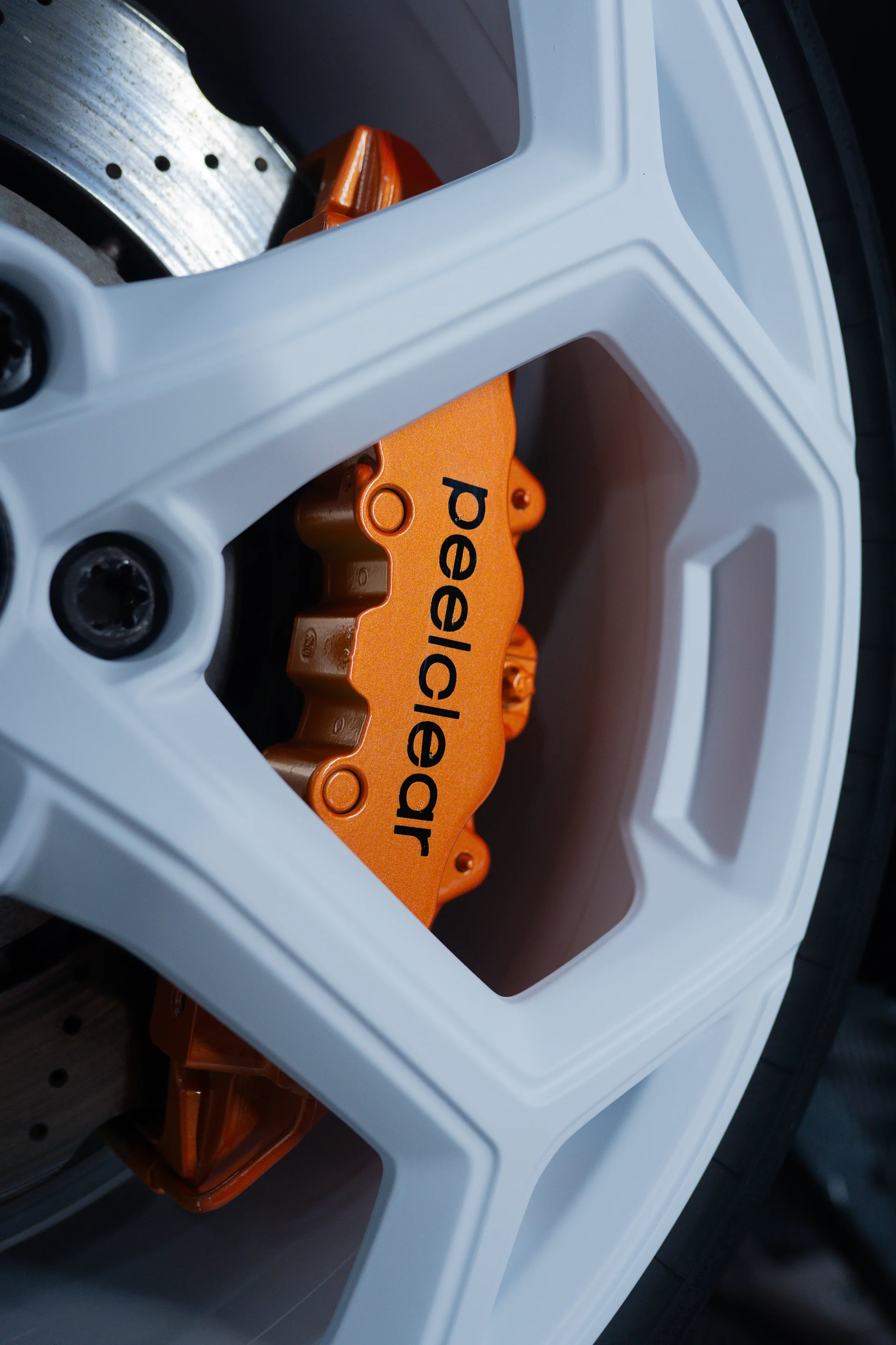 Rims and calipers with Peelclear