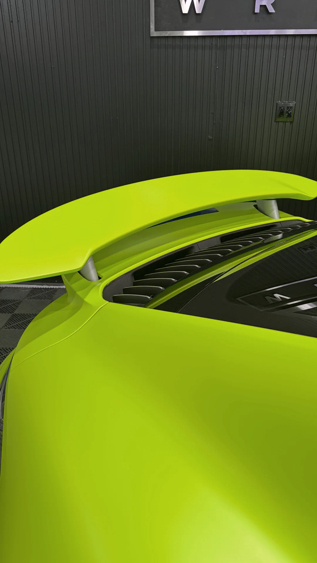 Matte finish example