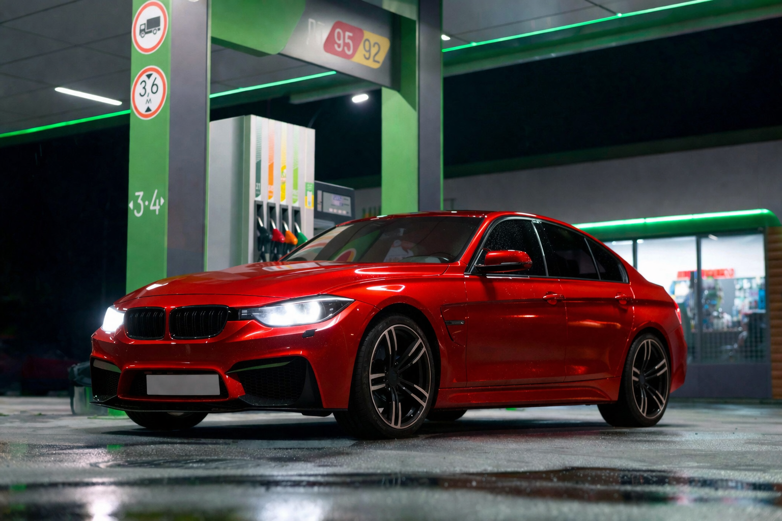 Peelclear Traffic Red finish