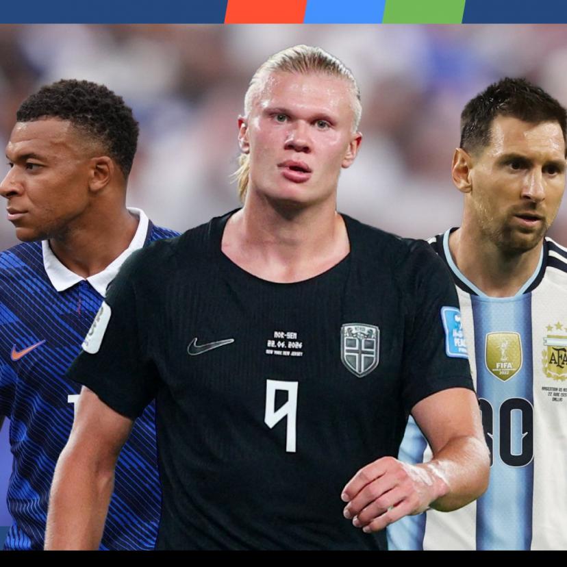 Mbappé, Haaland et Messi