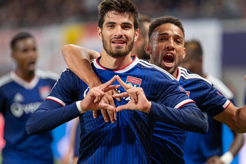 La joie d'un but en Champions League