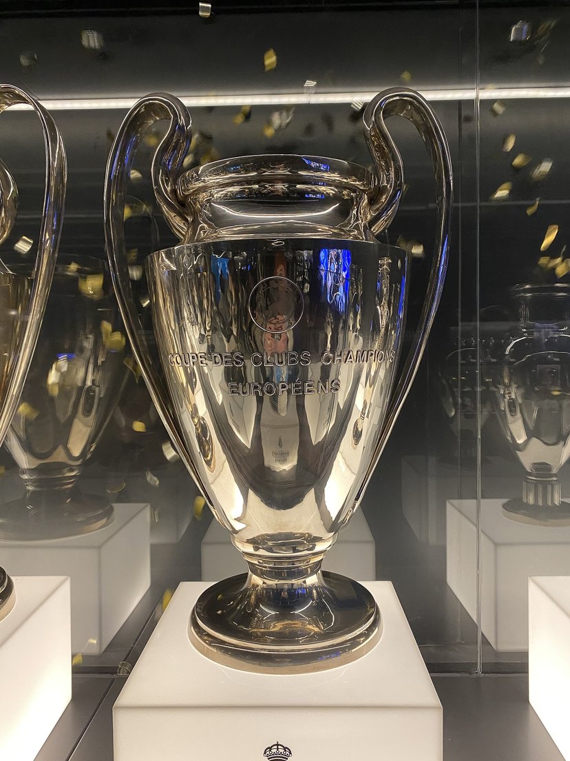 Le trophée de la Champions League