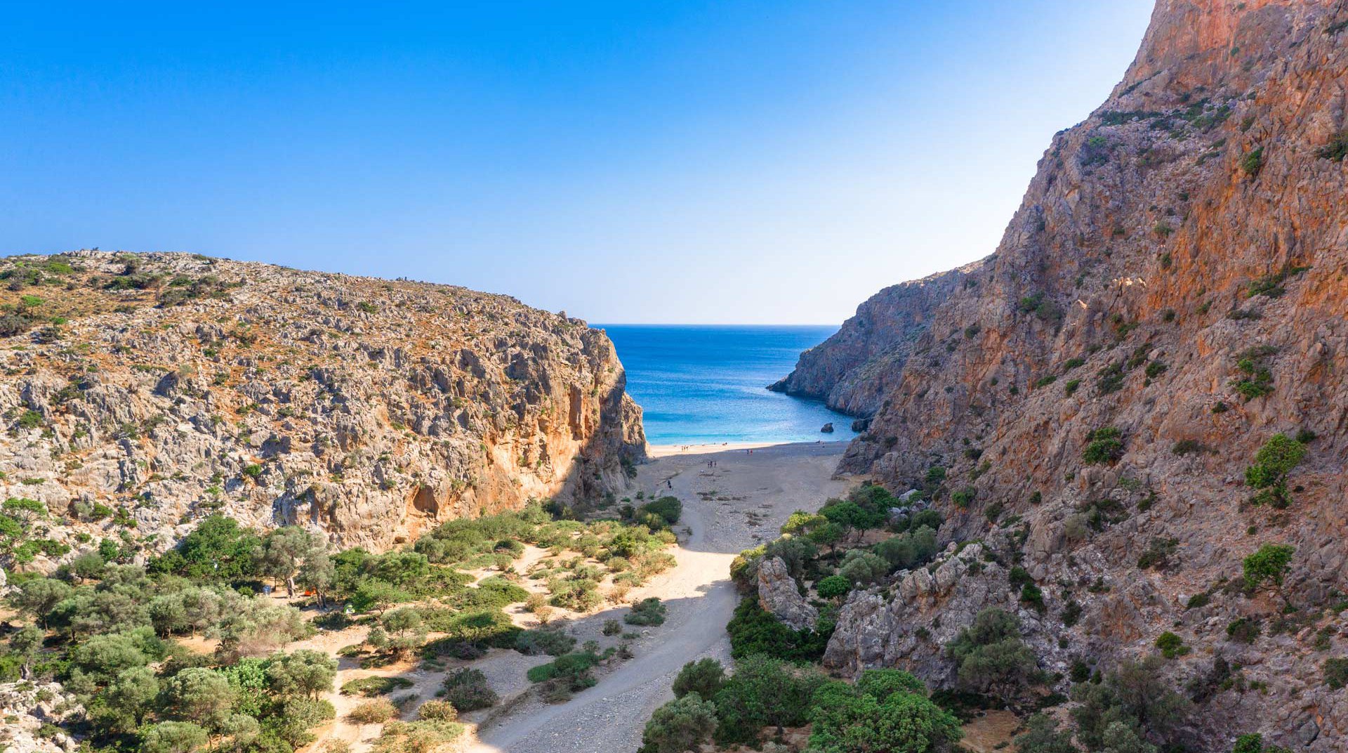 Παραλία Αγριόμαντρα στην Κρήτη