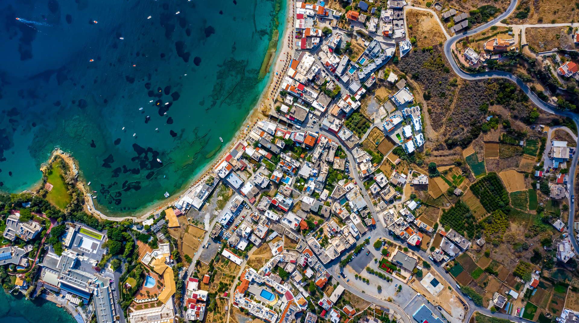 Agia Pelagia from above