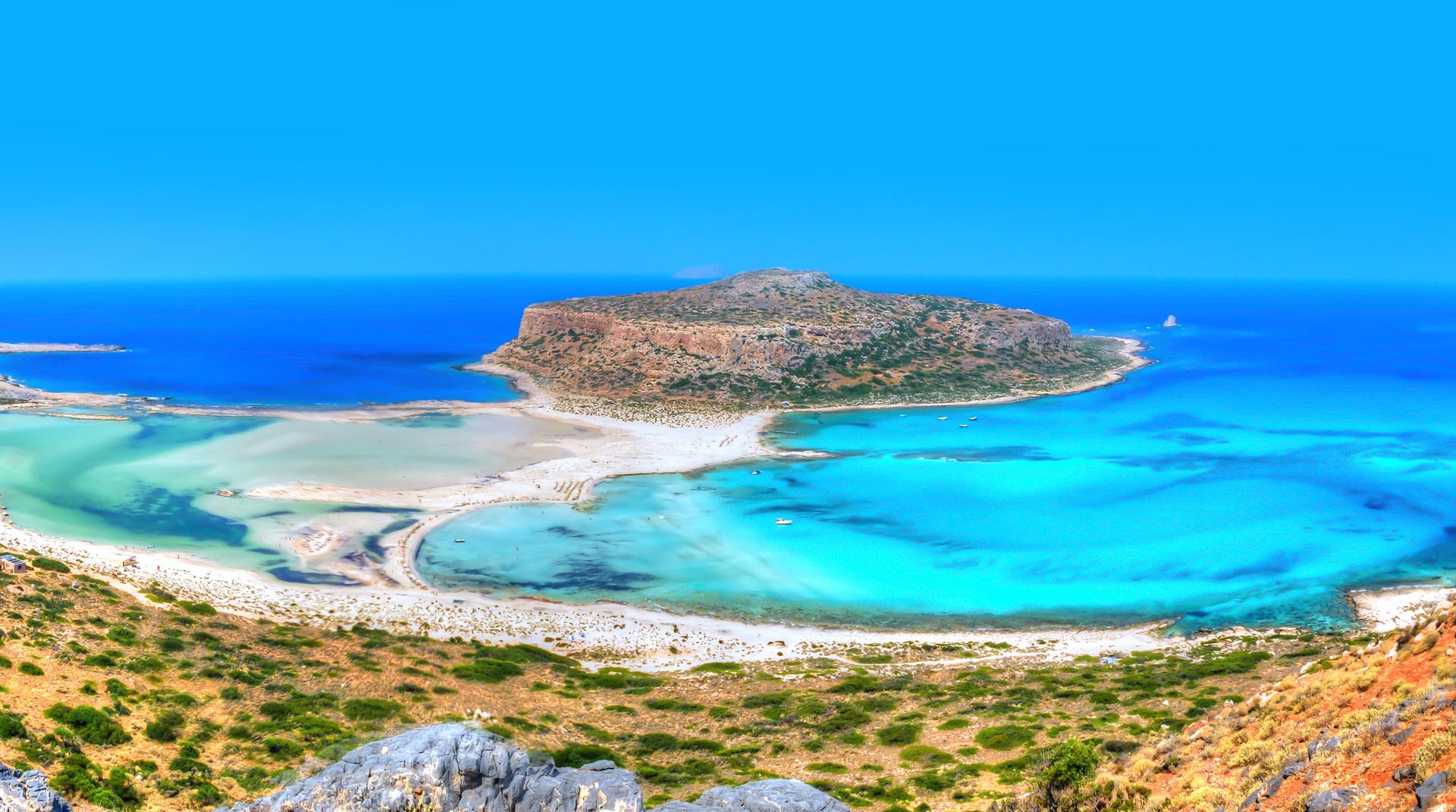 Balos Beach in Crete